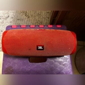JBL Vibrant Red Bluetooth Speaker